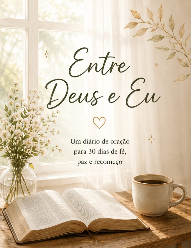 Capa do diário Entre Deus e Eu
