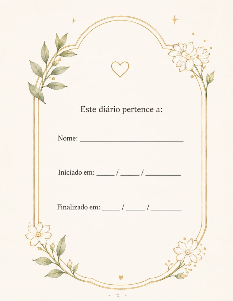Página: Este diário pertence a